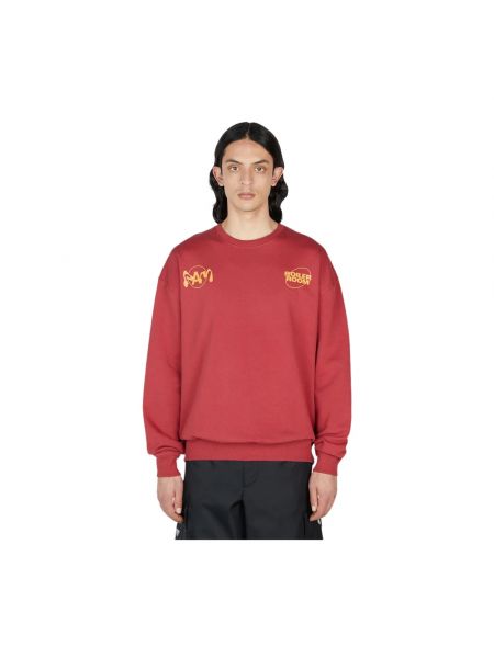 Sweatshirt mit print Boiler Room rot