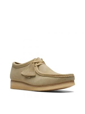 Loafers Clarks beżowe