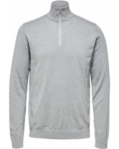 Pullover Selected Homme grå