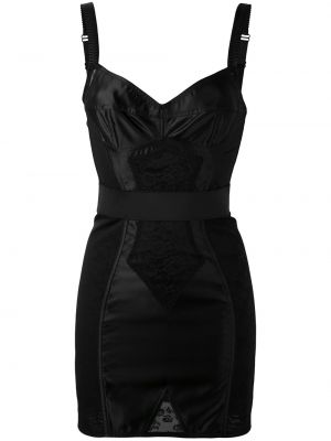 Коктейлна рокля Dolce & Gabbana черно