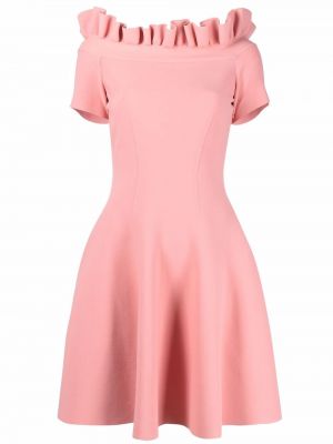 Κοκτέιλ φόρεμα Alexander Mcqueen ροζ