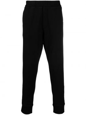 Pantalones de chándal ajustados Dsquared2 negro