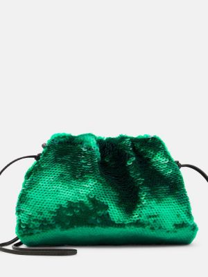 Clutch torbica Bottega Veneta zelena