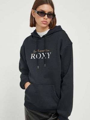Pulover s kapuco Roxy črna