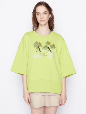 Bluza oversize Armani zielona