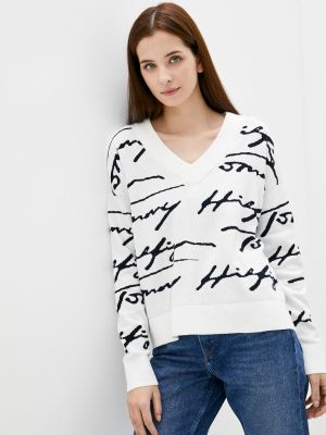 Пуловер Tommy Hilfiger, белый