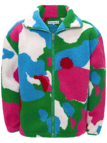 Fleece pitkä takki Jw Anderson vihreä