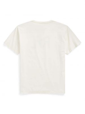 T-shirt en coton à imprimé Ralph Lauren Rrl blanc