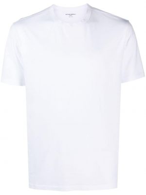 Тениска с кръгло деколте Officine Generale бяло