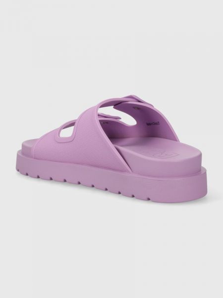 Papuci cu platformă Buffalo violet
