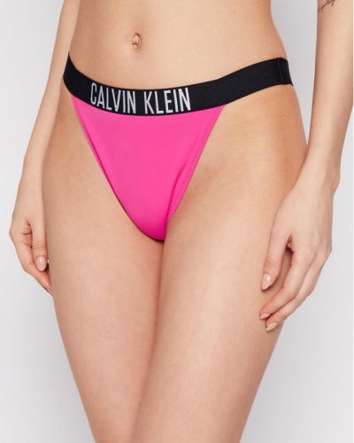 Plavky Calvin Klein Swimwear fialové