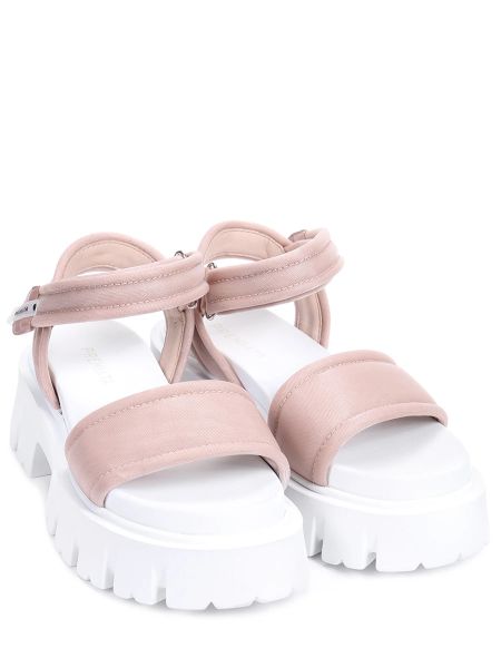 Кожаные сандалии Premiata розовые