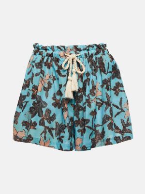 Kratke hlače s cvetličnim vzorcem Ulla Johnson
