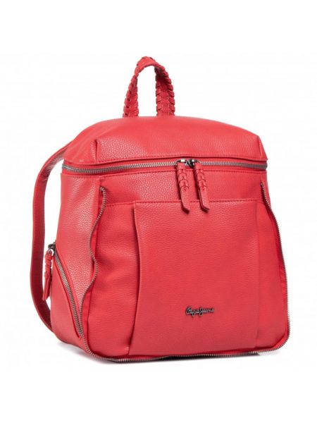 Sac à dos Pepe Jeans rouge