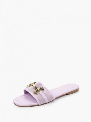 Мюли Ideal Shoes® фиолетовые