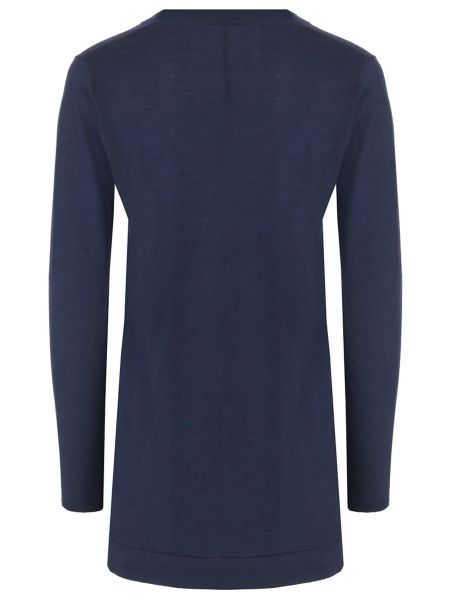 Кашемировый пуловер Brunello Cucinelli синий