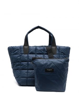 Nákupná taška Veecollective modrá