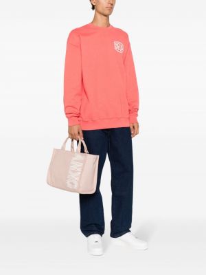 Shopper handtasche mit print Dkny pink