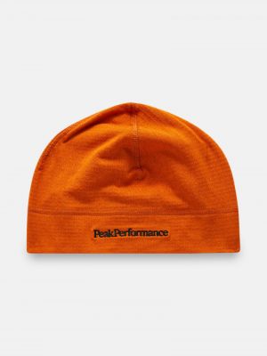 Fleecový čepice Peak Performance oranžový