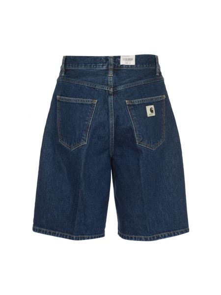Pantalones cortos vaqueros Carhartt Wip azul