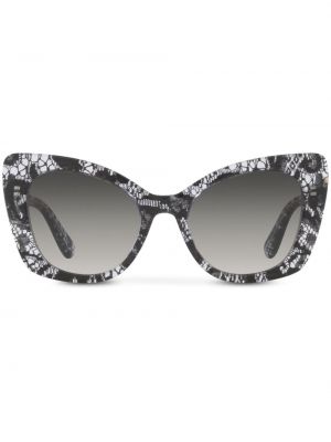 Čipkované slnečné okuliare s potlačou Dolce & Gabbana Eyewear