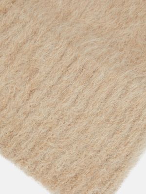 Berretto in lana d'alpaca Toteme beige