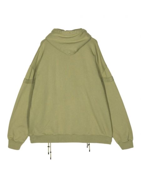 Stern hoodie aus baumwoll Collina Strada grün