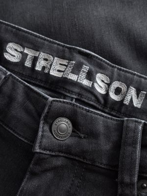 Džínsy s rovným strihom Strellson sivá