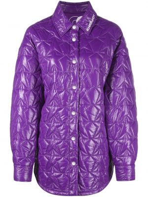 Khrisjoy star-quilted puffer jacket - Violet