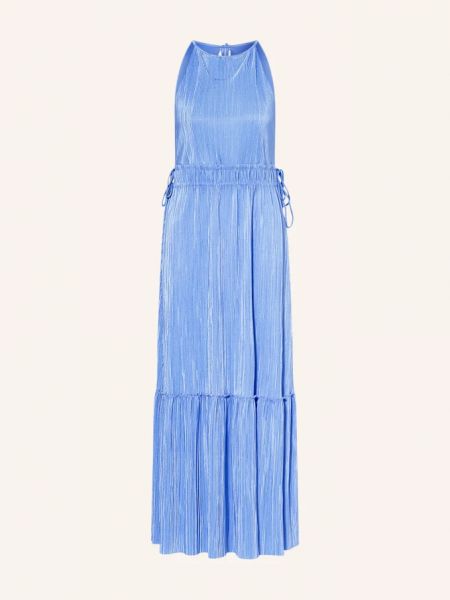 Плиссированное платье Patrizia Pepe синий