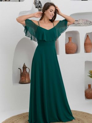 Вечернее платье Carmen зеленое