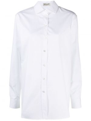 Camisa oversized Saint Laurent blanco