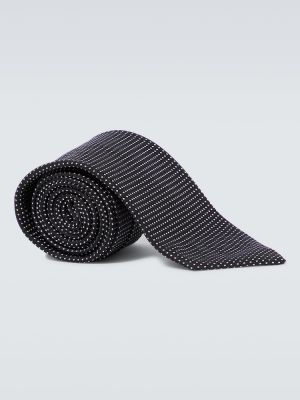 Puntíkatá hedvábná kravata Brioni