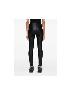Leggings de cintura alta Versace Jeans Couture negro