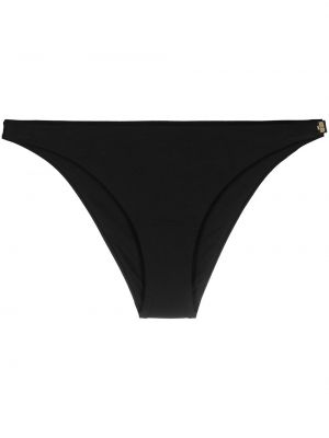 Bikini de cintura baja Moschino negro