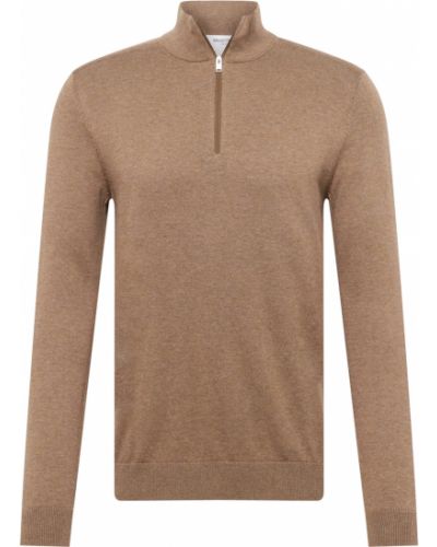 Pull Selected Homme marron