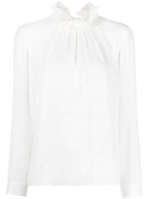 Блуза с волани Claudie Pierlot бяло