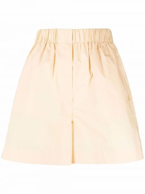 Shorts en coton Nanushka jaune