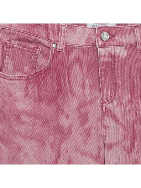 Pantalones rectos Blumarine rosa