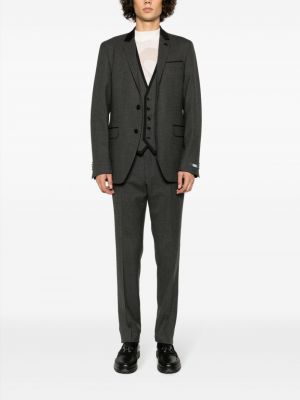 Oblek Karl Lagerfeld šedý