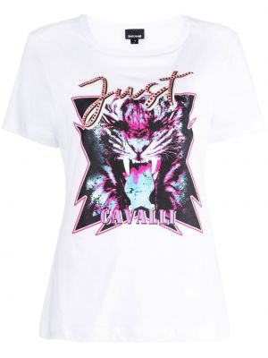 T-shirt Just Cavalli vit