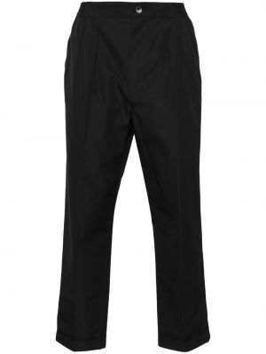 Βαμβακερό παντελόνι Tom Ford μαύρο