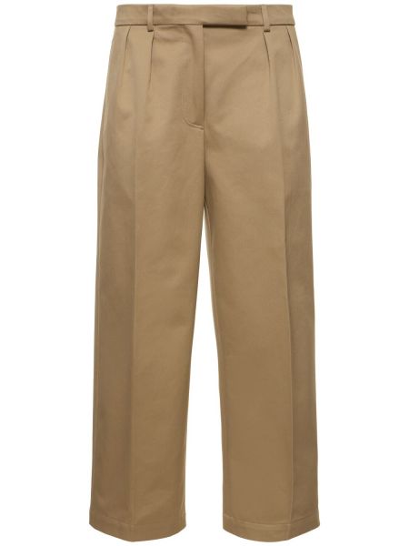 Βαμβακερό παντελόνι με ίσιο πόδι tweed Thom Browne