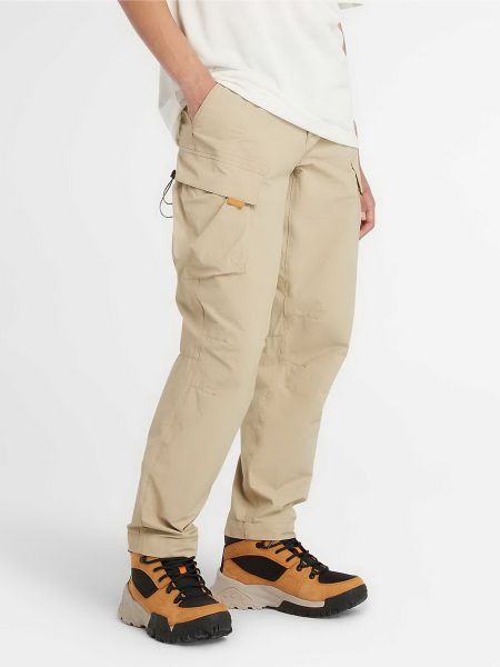 Бежевые нейлоновые брюки Timberland