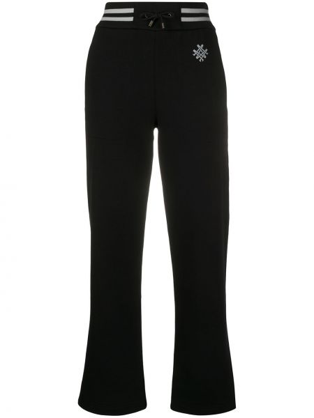 Итальянские спортивные брюки с логотипом Mr & Mrs Italy, черные