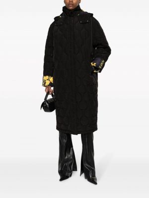 Džínová bunda s potiskem Versace Jeans Couture černá