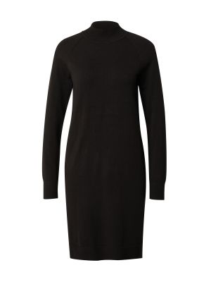 Πλεκτή φόρεμα Comma μαύρο