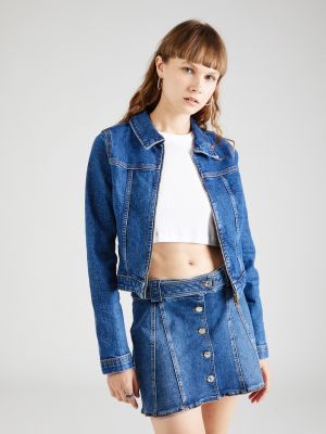Bavlnená džínsová bunda Cotton On modrá