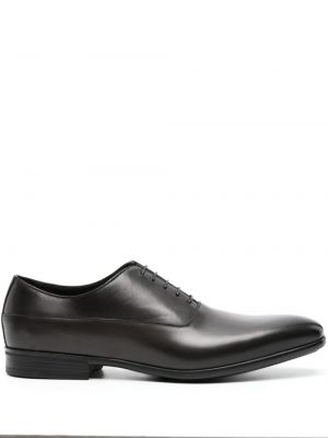 Chaussures oxford en cuir vernis Doucal's noir