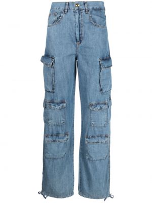 Flare jeans med hög midja Liu Jo blå